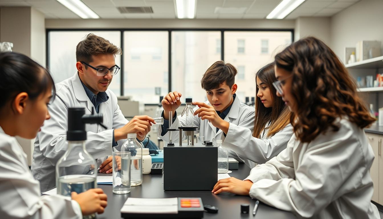 Student preparing for exams with study materials